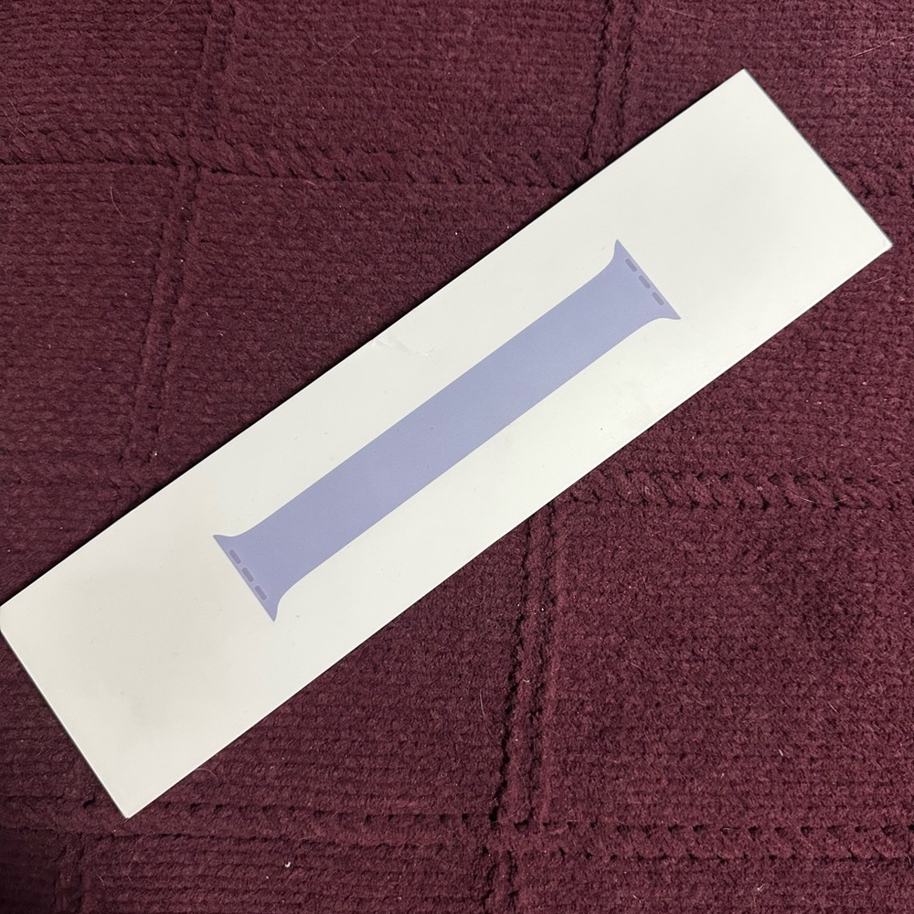 Apple Watch Band in Lavender - silicone size 5